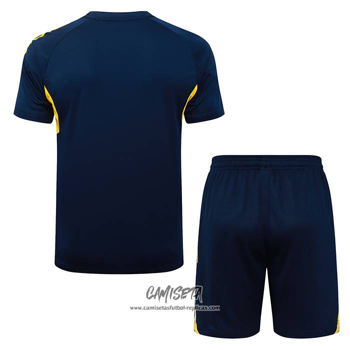 Chandal del Boca Juniors 2025-2026 Manga Corta Azul - Pantalon Corto